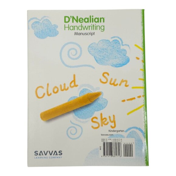 D'Nealian Handwriting Grade K Teacher's Edition Student Manuscripts Pencils NEW - Picture 5 of 16